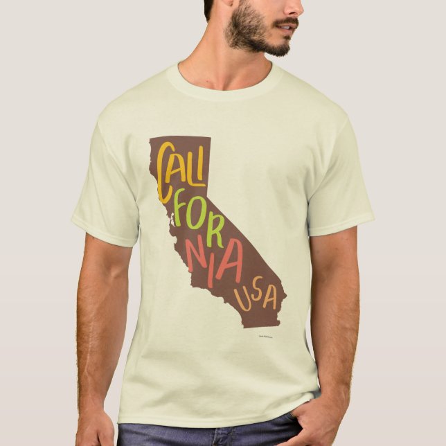 Camiseta Logotipo de cosecha estatal de California (Anverso)