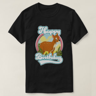 Camiseta Logotipo de cumpleaños feliz