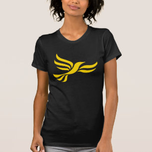 Camiseta Logotipo de Demócratas liberales
