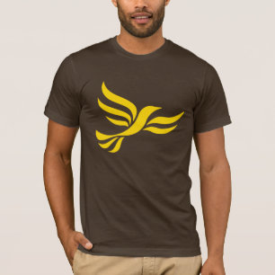 Camiseta Logotipo de Demócratas liberales