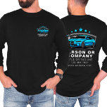 Camiseta Logotipo de desactivación automática Lavado de coc<br><div class="desc">Mantén a tu equipo luciendo profesional y pulido con el logotipo de desactivación automática de la camiseta de larga manga de lavado de coches. Diseñada para empresas especializadas en lavado de coches y servicios de autodetalle, esta camisa combina comodidad, durabilidad y un diseño de personalizable para mostrar su logotipo y...</div>