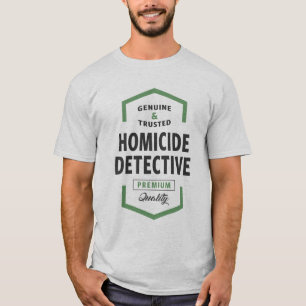 Camiseta Logotipo de detectives para homicidios