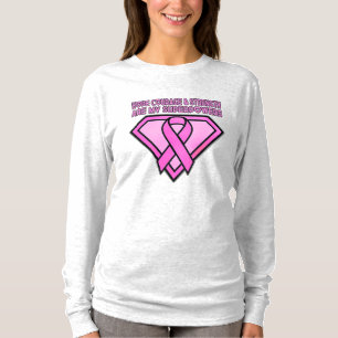 Camiseta Logotipo de Diamante de Conciencia sobre el Cáncer