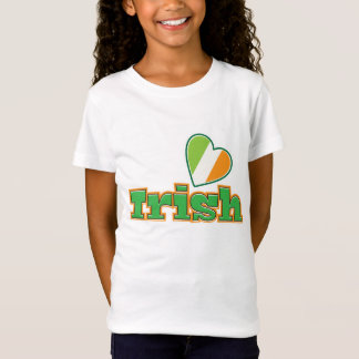 Camiseta logotipo de dibujos animados irlandés
