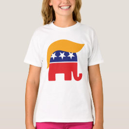 Camiseta Logotipo de elefante Donald Trump GOP