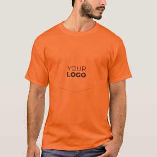 Camiseta Logotipo de empresa de negocios minimalista modern
