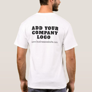 Camiseta Logotipo de empresa Empleados Evento Personalizado