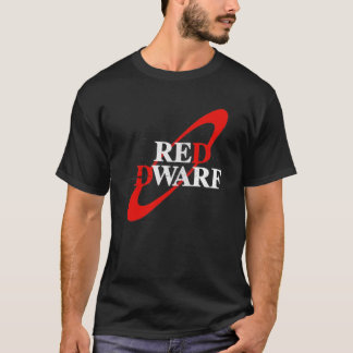 Camiseta Logotipo de enano rojo angustiado