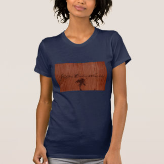 Camiseta Logotipo de encargo de las artesanías en madera de