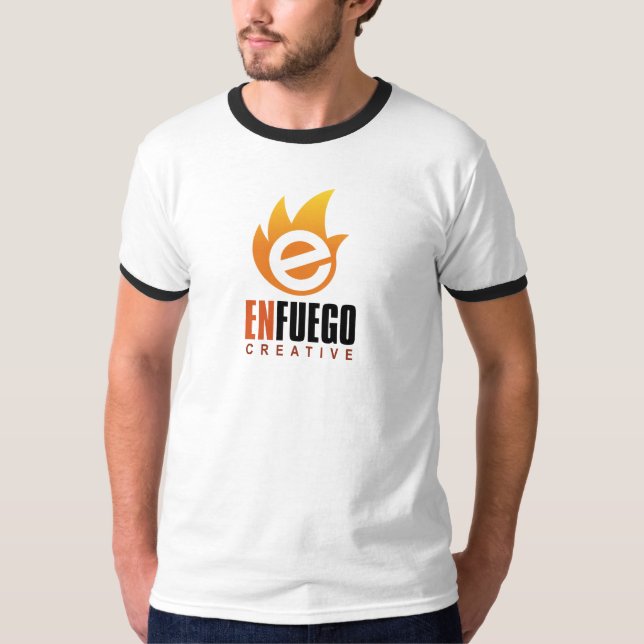 CAMISETA LOGOTIPO DE ENFUEGO (Anverso)