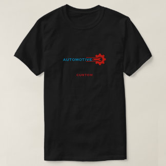 Camiseta Logotipo de engranaje automotriz