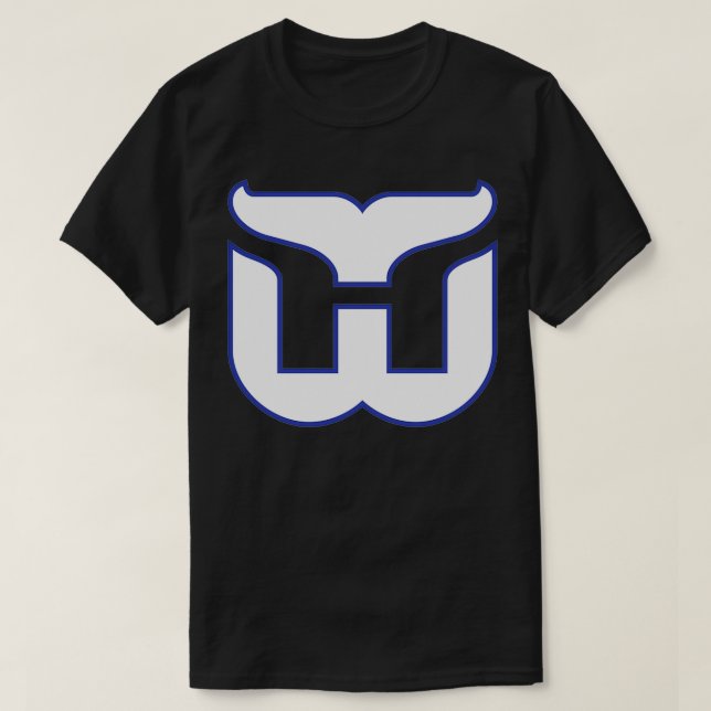Camiseta Logotipo de época de Hartford Whalers (Diseño del anverso)