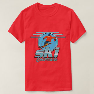 Camiseta logotipo de esquí Colorado