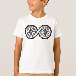 Camiseta Logotipo de estilo de vida Infinite Rider