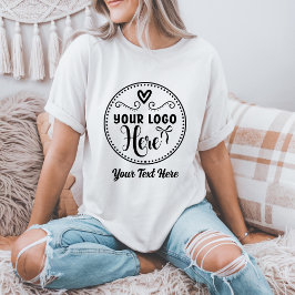 Camiseta Logotipo de estilo personalizado Marca Personaliza