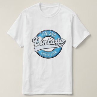 Camiseta logotipo de estilo vintage de norsavo finland