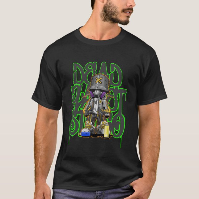 CAMISETA LOGOTIPO DE ESTUDIO DE PLANETA MUERTA3 (Anverso)