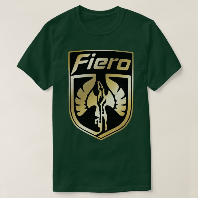 Camiseta Logotipo de Fiero Pontíaco Gold (Diseño del anverso)