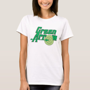 Camiseta Logotipo de flecha verde