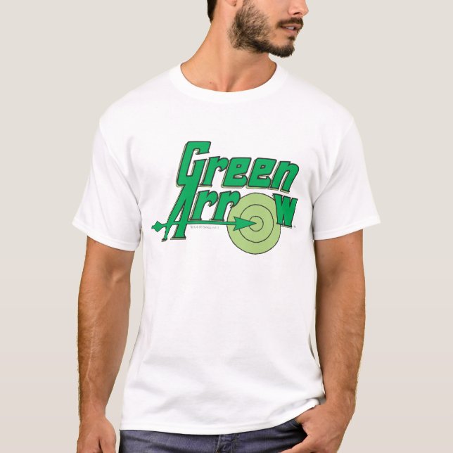 Camiseta Logotipo de flecha verde (Anverso)