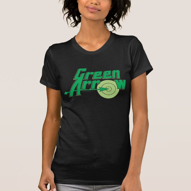 Camiseta Logotipo de flecha verde (Anverso)