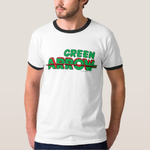 Camiseta Logotipo de flecha verde 2