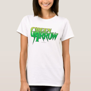 Camiseta Logotipo de flecha verde 3