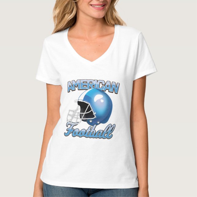 Camiseta logotipo de fútbol americano (Anverso)