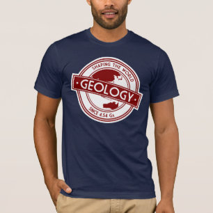 Camiseta Logotipo de Geología: Dando forma al mundo (Asia/A
