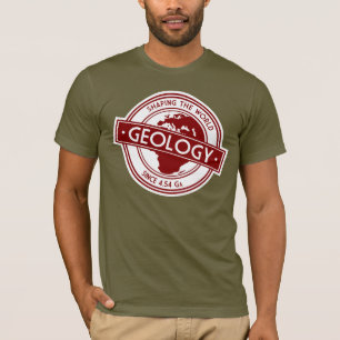 Camiseta Logotipo de Geología: Dando forma al mundo (Europa