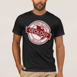 Camiseta Logotipo de Geología: Formando el Mundo (Norteamér