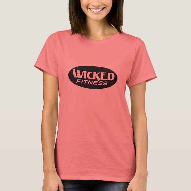 Camiseta Logotipo de gimnasio malvado (Anverso)