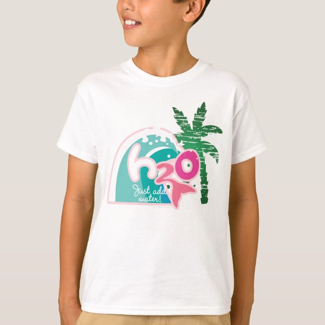 Camiseta Logotipo de H2O (Anverso)
