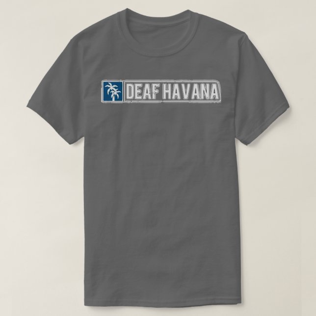 Camiseta logotipo de havana sorda (Diseño del anverso)