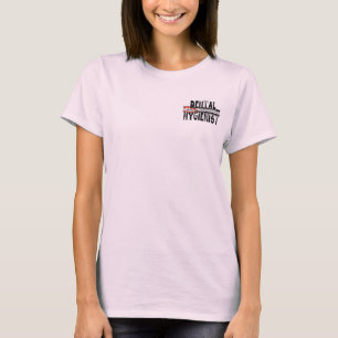 CAMISETA LOGOTIPO DE HIGIENISTA DENTAL