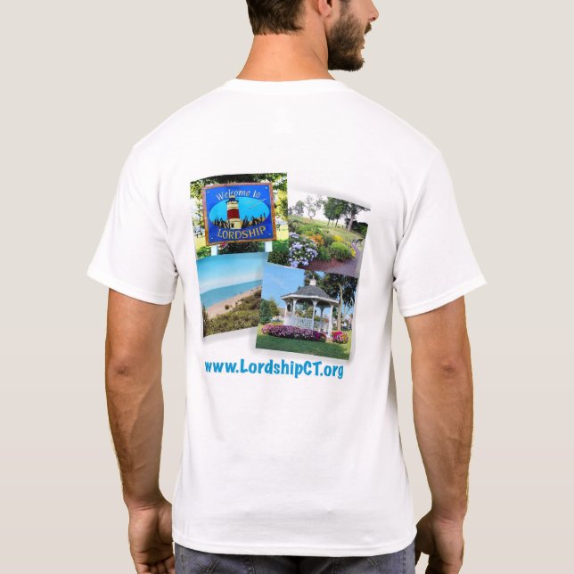Camiseta - Logotipo de hombro de la parte delanter (Reverso)