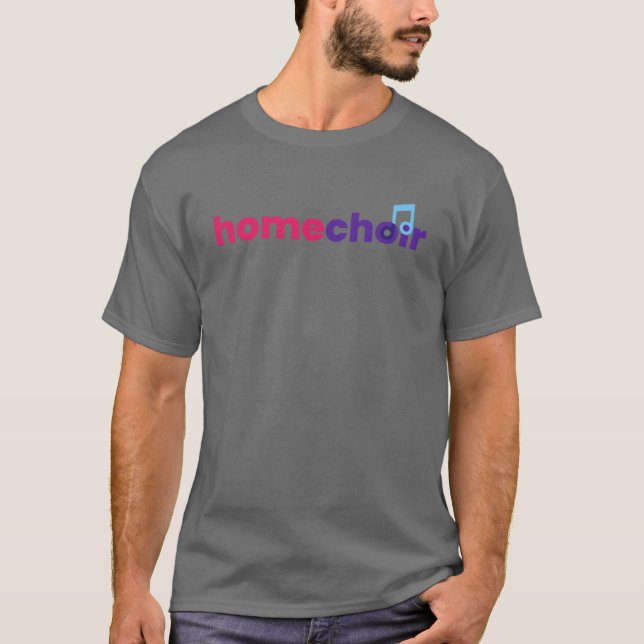 Camiseta Logotipo de Homechoir Large (Anverso)