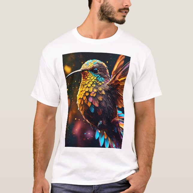 Camiseta Logotipo de Hummingbird (Anverso)