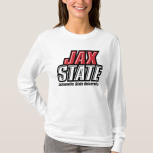 Camiseta Logotipo de Jacksonville State University JAX STAT