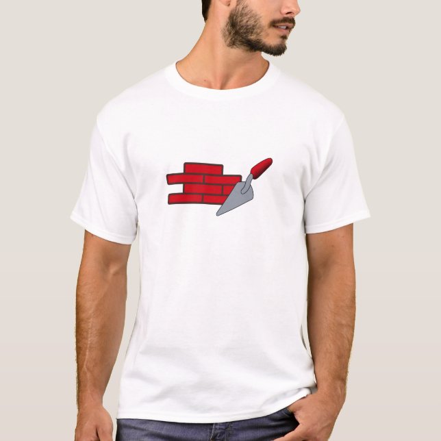 Camiseta Logotipo de la albañilería (Anverso)