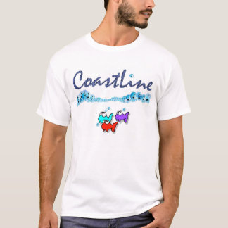 Camiseta Logotipo de la banda de la costa costa