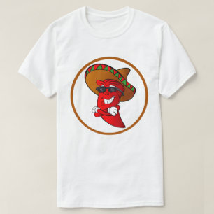 Camiseta Logotipo de la banda de pimienta chilli