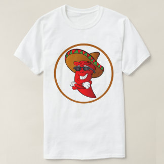 Camiseta Logotipo de la banda de pimienta chilli