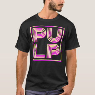 Camiseta Logotipo de la banda de pulpa