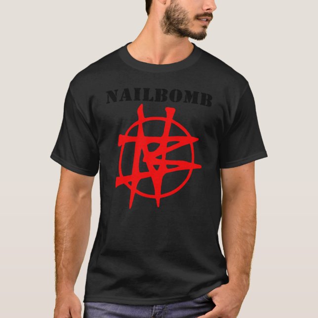 Camiseta Logotipo de la bomba NailBomba1091png1091 (Anverso)
