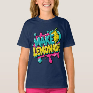 Camiseta Logotipo de la burbuja pop-art de Lemonade