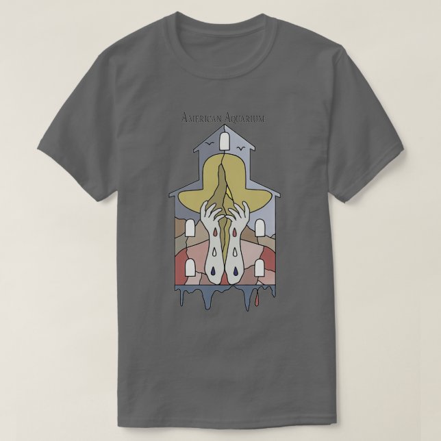 Camiseta Logotipo de la Casa Acuario Americana (Diseño del anverso)