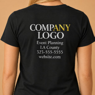 Camiseta Logotipo de la empresa