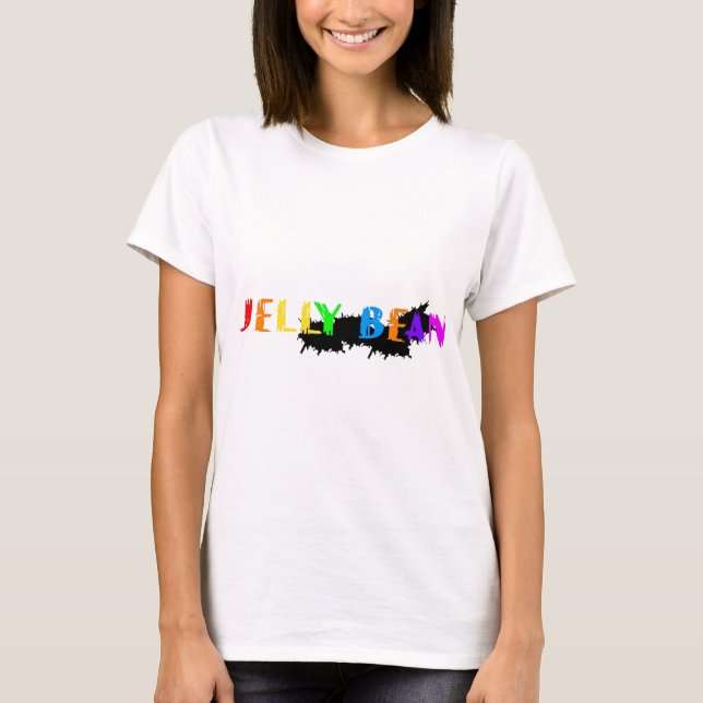 Camiseta Logotipo de la haba de jalea (Anverso)