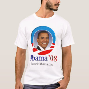 Camiseta Logotipo de la imagen de Obama